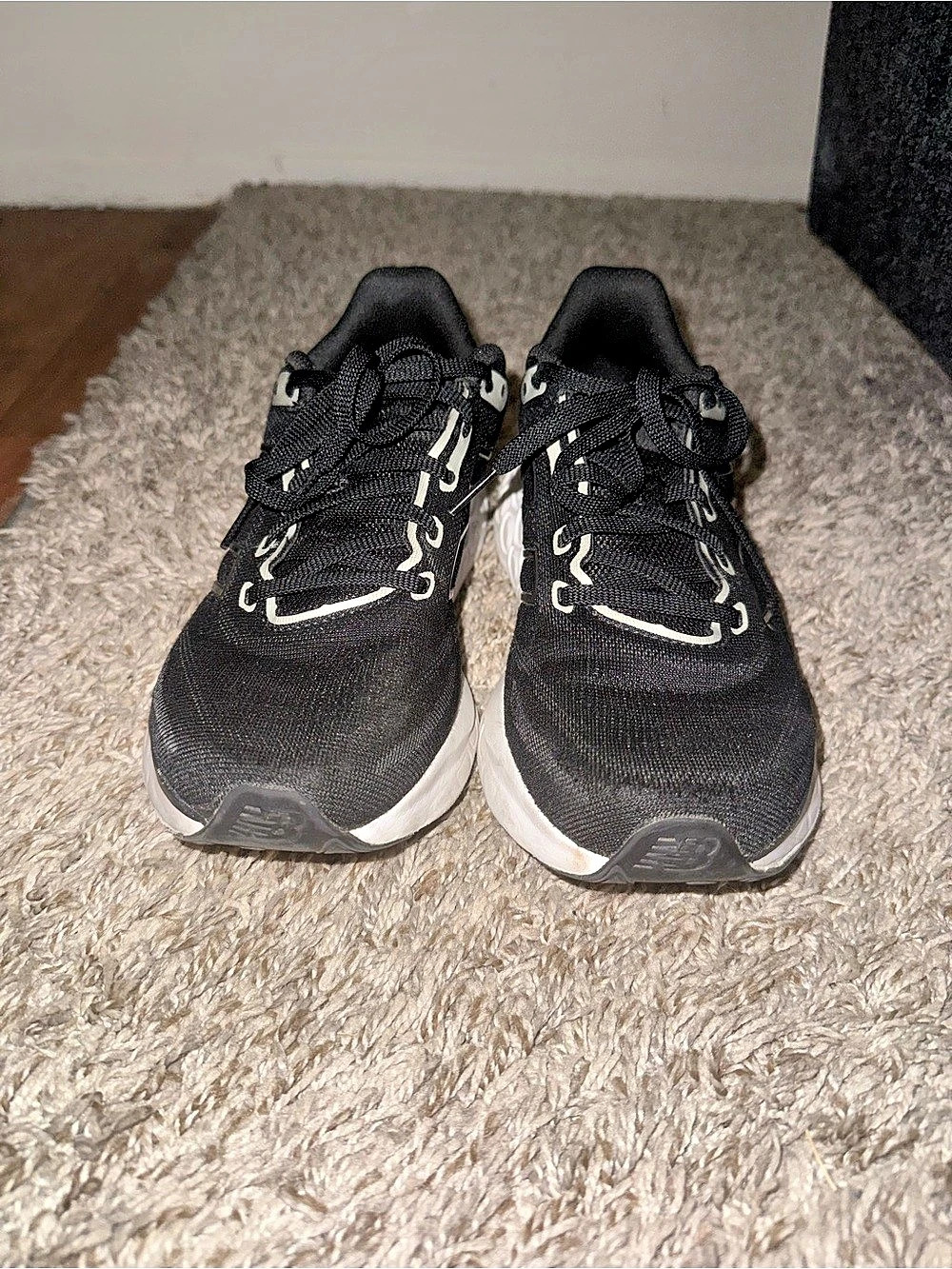 Women’s New Balance Fresh Foam 680 v8 Running Shoes in Black and White